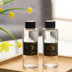 100ml Reed Diffuser Refill Hotel Home Fragrance Indoor Perfumes Aromatherapy Diffuser Replacement Plant Essential Oil Liquid