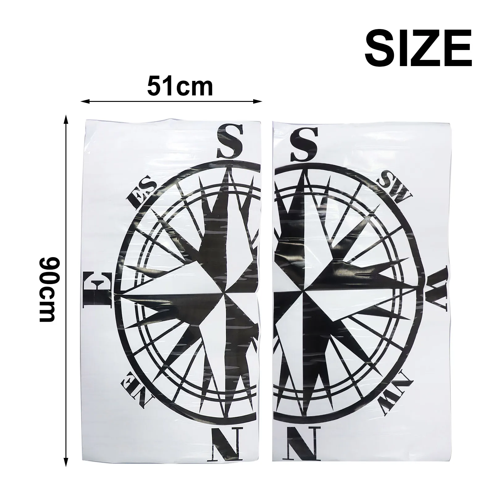 2X Performance Focused Vinyl Decals for Motorhome Camper Van Car Truck RV Trailer Optimized for Outdoor Stability