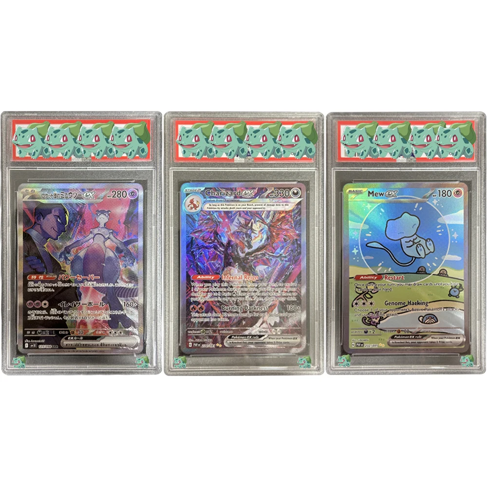 

2025 Anime PTCG Graded Collection Card SV 10 JP Rockets Mewtwo Ex Special Art Rare GEM MT 10 Card Flash English Child Gifts