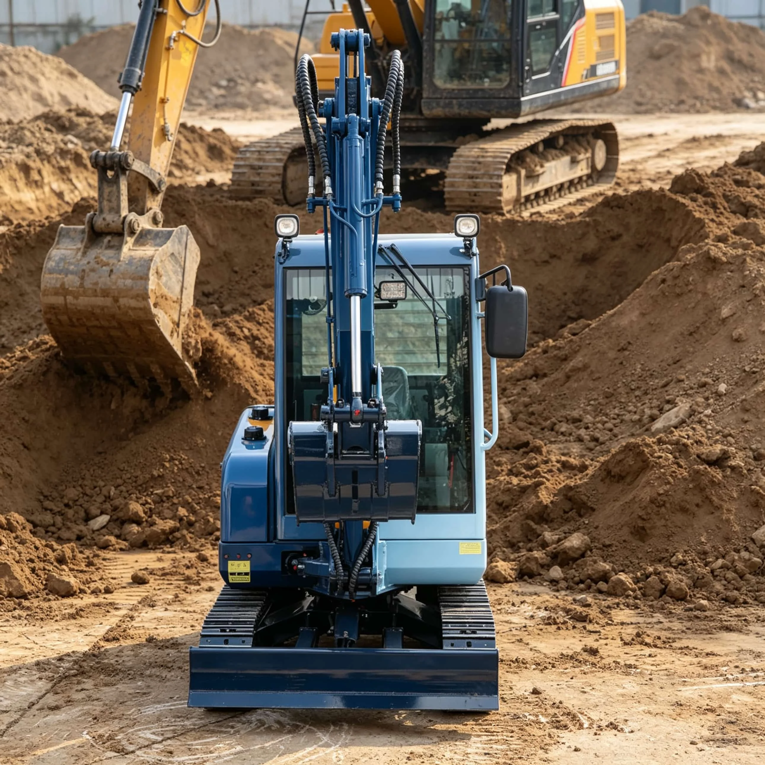 EPA Kubota Mini Excavator 3 Ton Free Shipping Mini Digger Farm Small Excavator Mini Bagger Home Excavators With Customized Color