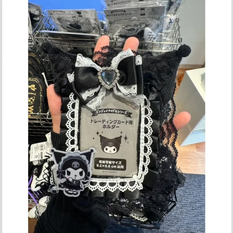 

Sweet Sanrio Cinnamoroll My Melody Anime Kawaii Card Case Pendant Cute Kuromi Storage Bag Decoration Gifts Toys for Kids