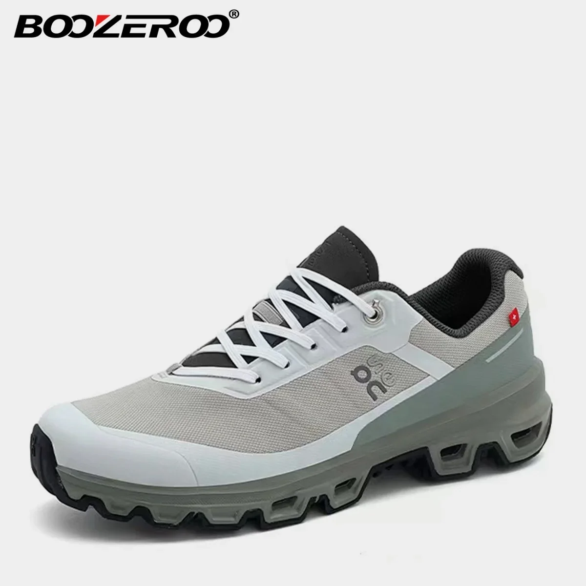 BOOZEROO Fashionable Sneaker Lightweight Casual Men's Shoes Breathable Driving Flats