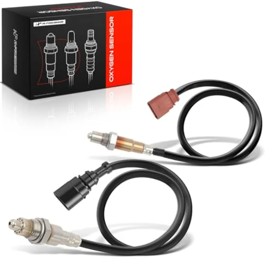 

Upstream and Downstream O2 Oxygen Sensor Compatible with Volkswagen Golf R 2015-2018 Atlas 2018-2021 Atlas Cross Sport GTI and