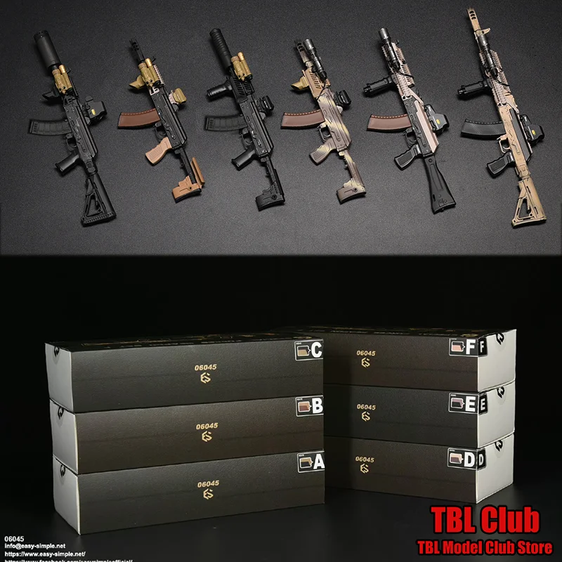Fácil e simples 06045 1/6 escala mini acessório armyman arma modelo brinquedos não pode atirar para figura de ação de 12 polegadas adereços de cena de soldado