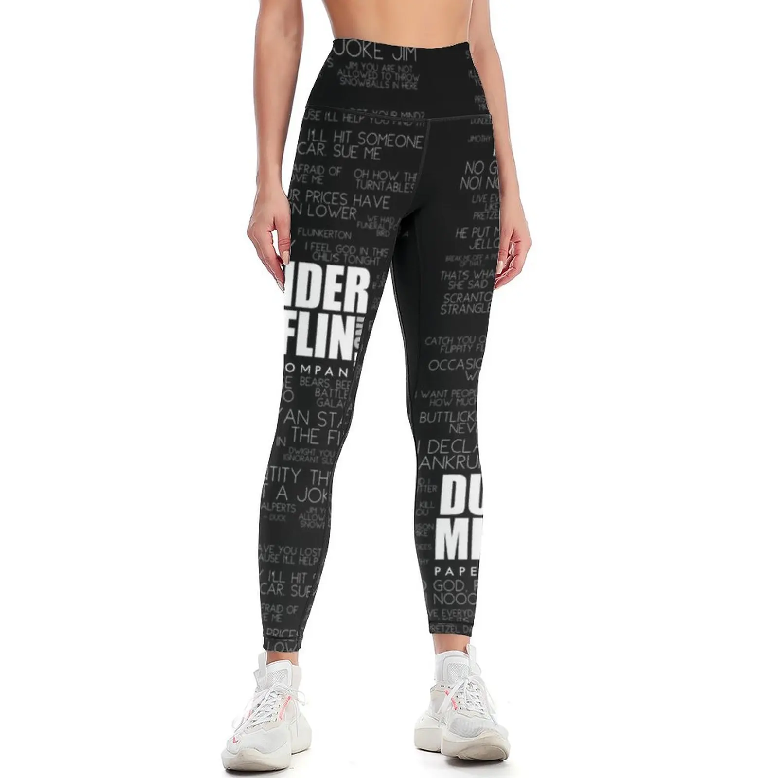 The Office? Quotes Dunder Mifflin Inc. Leggings sportswear woman gym 2024 trousers Womens Leggings