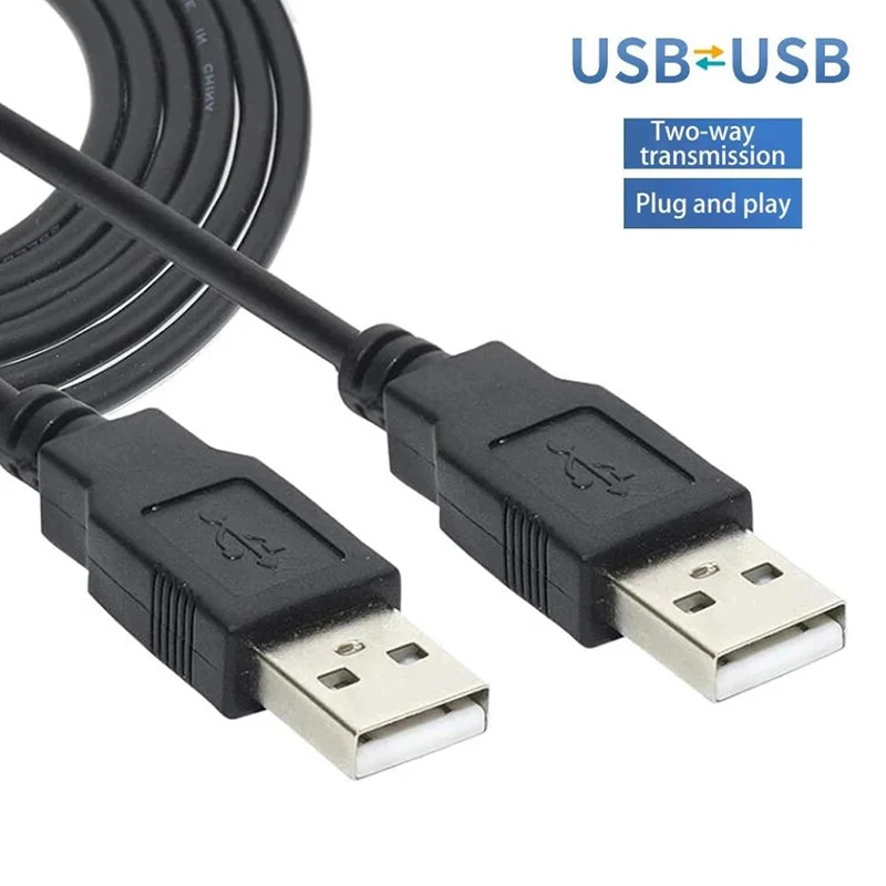 Przedłużacz USB 2.0 męski na męski Przedłużacz USB A Żel krzemionkowy do chłodnicy Dysk twardy Kamera internetowa Przedłużacz kabla USB do