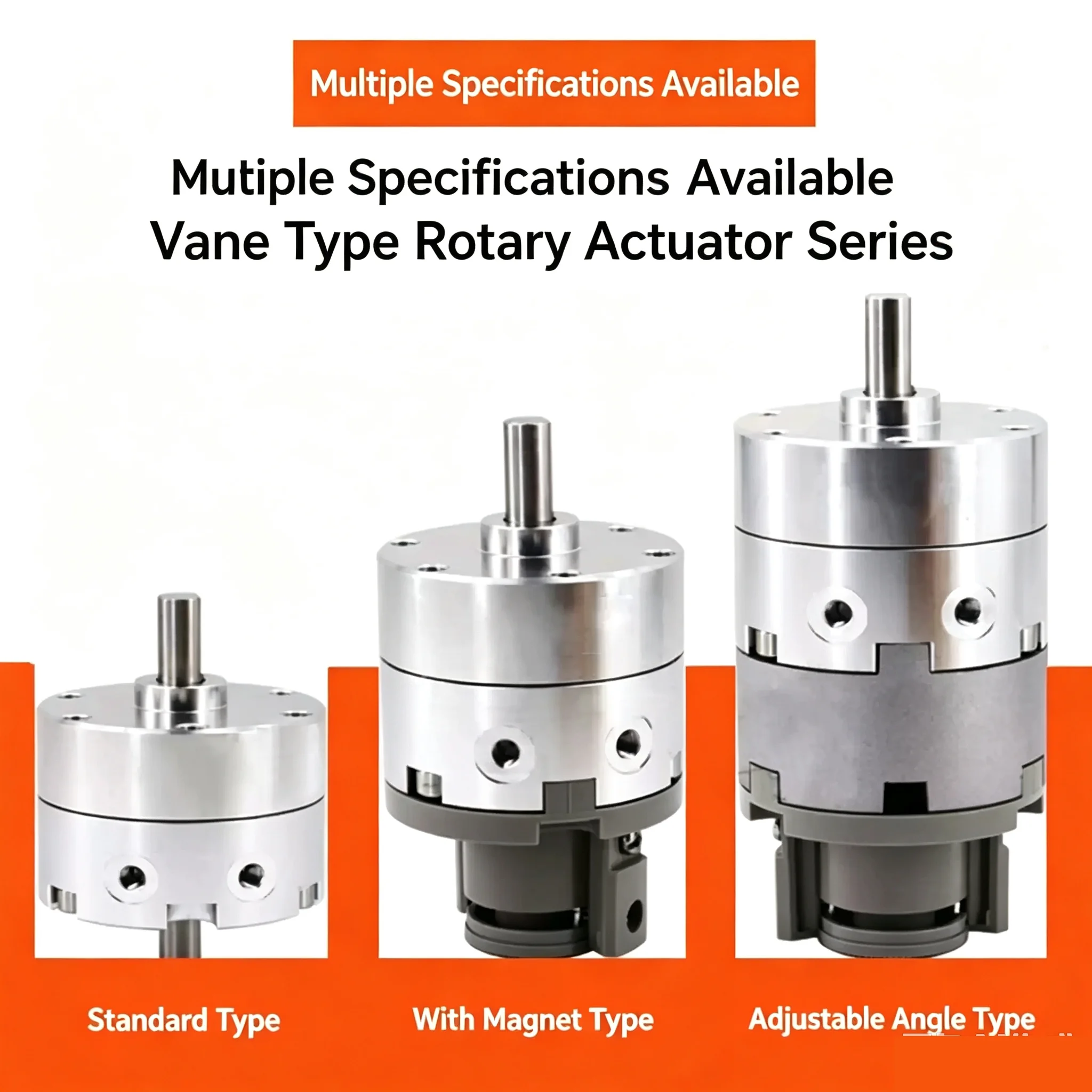 CRB2BW10/20/30/50/63-90S/180S/270S CRB2BW CDRB2BW CDRB2BWU Single Blade Swinging Pneumatic Rotary Actuator Rotary Cylinder