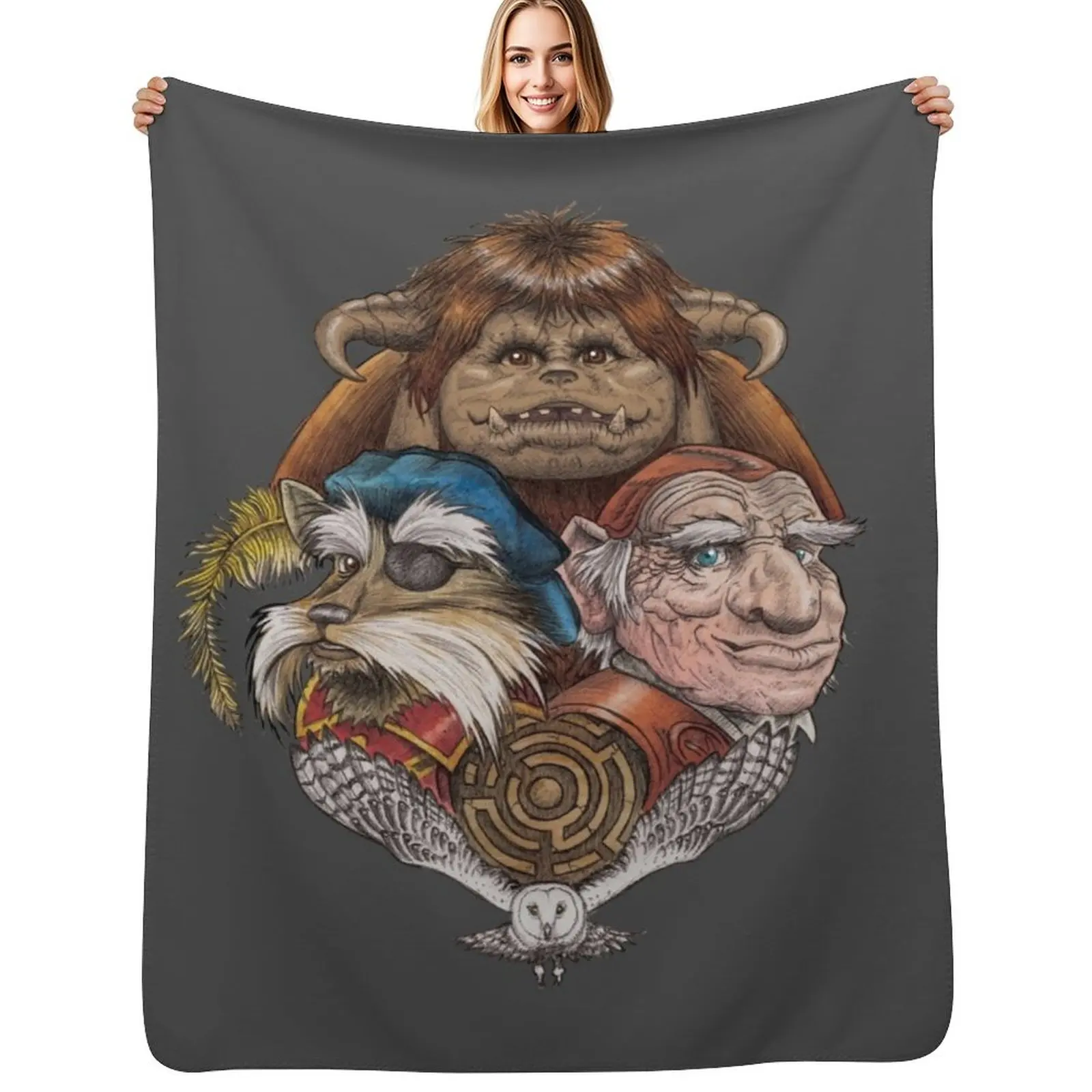 Should You Need Us Throw Blanket Ultra Plush Cozy Blanket for Napping Sleeping