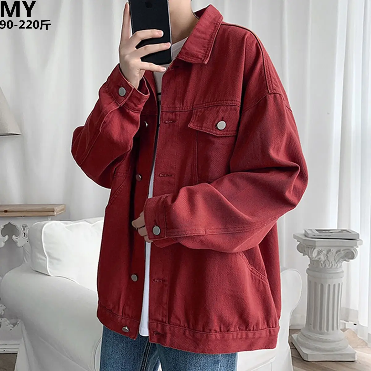 

Мужская деловая куртка-пальто с вышивкой, в японском стиле, для путешествий, на молнии, демисезонная, летняя, карго, люксовая, модная, для езды на велосипеде