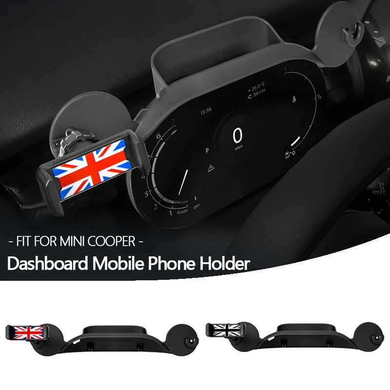 

1 шт. автомобильный держатель телефона для Mini Cooper R55 R56 F54 F55 F56 F60 ABS автомобильное крепление для приборной панели GPS поддержка телефона автоаксессуары