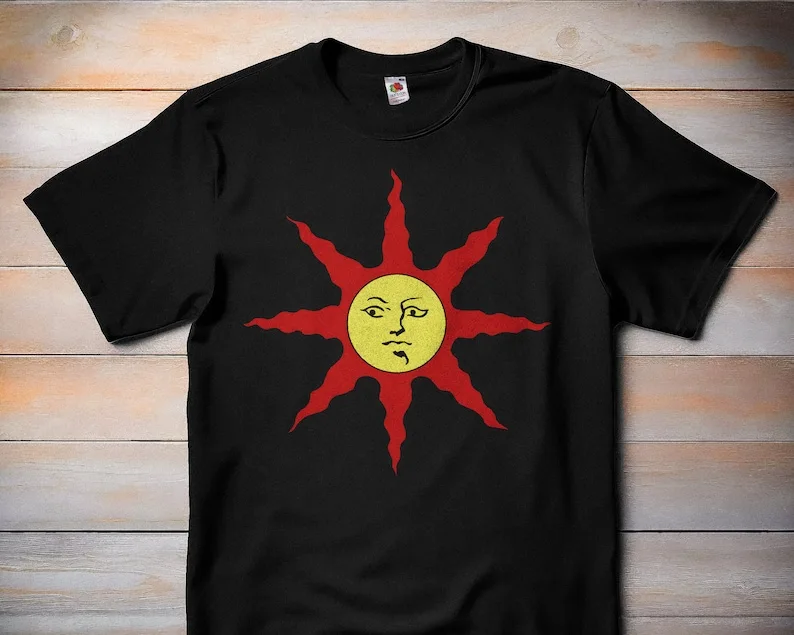 Sun of Solaire - Dark Souls - Classic Video Game RPG Tshirt, Retro Gamer Tee, Gaming Shirt, Gamer Gift