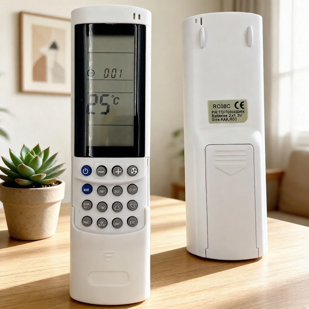 

YZBOZHOU For Airwell Electra Gree RC08C A/C Air Conditioner Conditioning Remote Control Replacement Air Conditioner Remote