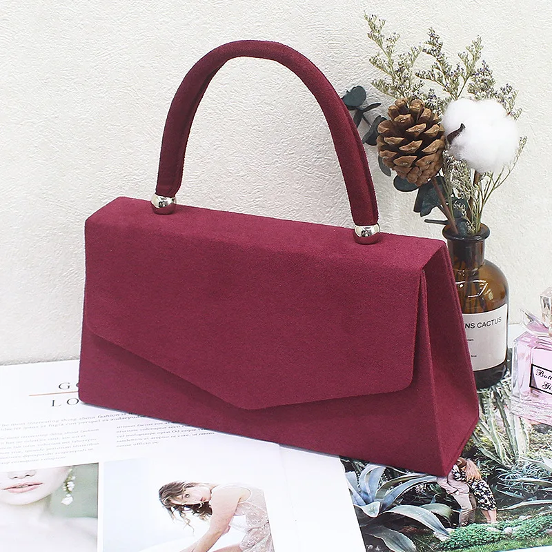 2023 Evening Bag For Women Elegant Flannel Ladies Clutch Designer Luxury Bag Party Wedding Shoulder Bags Hot Sale Hangbag