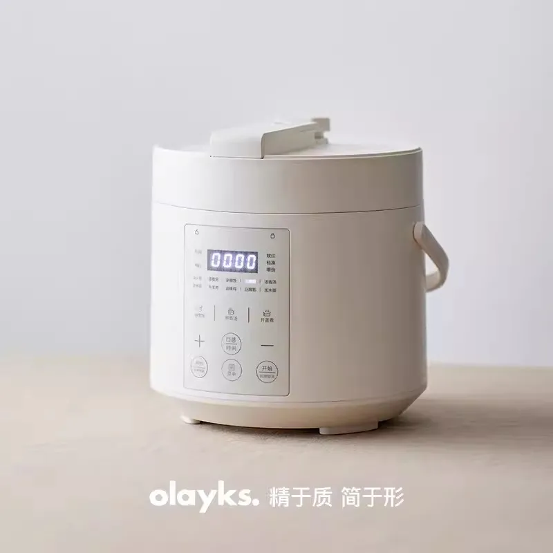 220V     olayks genuine original design electric pressure cooker household small mini smart 2L pressure cooker rice cooker