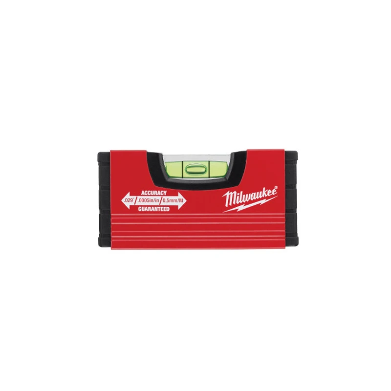 Milwaukee Portable mini level ruler, high-precision measuring tool level, construction site, woodworking tools 4932459100