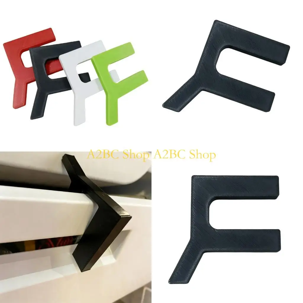 

A2BC Secure Mounting Door Stop for RVs Freezer Plastic Construction Prevents Sliding and Loss of Cold Freezer Door Stop