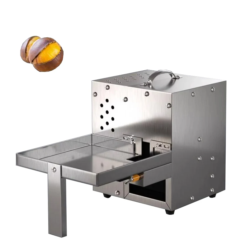 Commercial Electric Chinese Chestnut Splitter Opener Breaker Cutting Machine Chestnut Cutter Opening Machine 110-240v