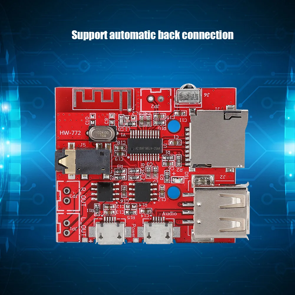 Decoding Module Receiver Board  MP3 Decoding Module Receiver Board 4.1 Circuit Board with Remote Control