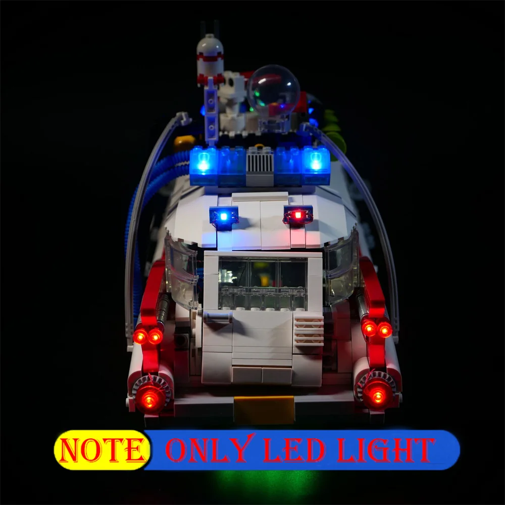 Movie Lighting Set For 10274 GHOSTBUSTERS ECTO-1 Not Incldue Building Block(Only Led Light Kit)