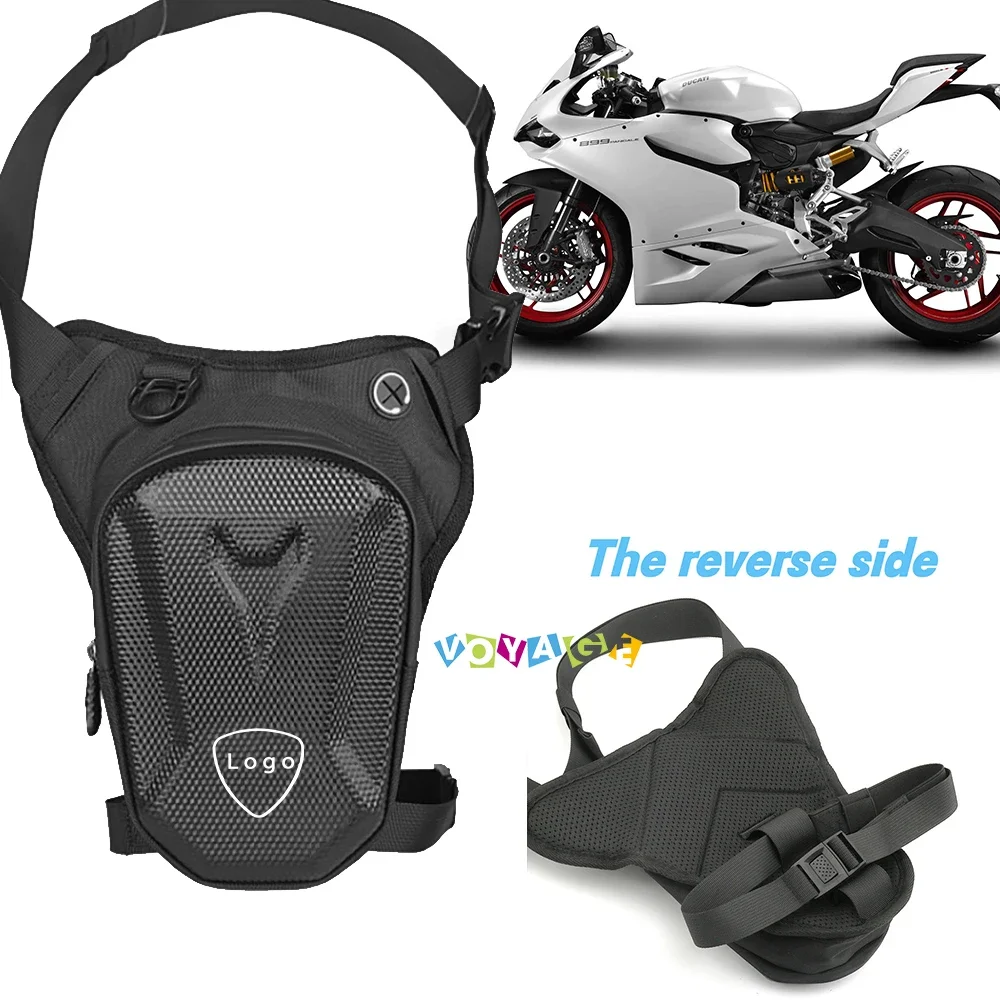

Водонепроницаемая боковая сумка для ног для Ducati MONSTER Panigale XDiavel Scrambler Multistrada, аксессуары для мотоциклов, сумка на пояс до бедра