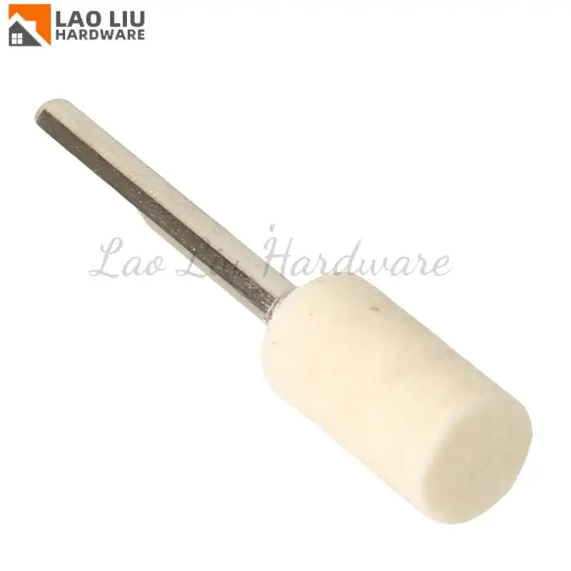 

Полировальный круг с шерстяным фетром, хвостовик 3 мм для шлифовальной дрели, вращающихся инструментов, зернистость 8 мм