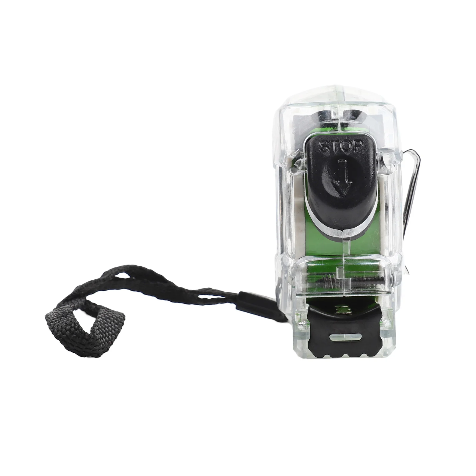 Green Fluorescent Steel Tape for Tool Double-Sided Measuring Sturdy Daily Use ABS Shell Construction Easy Positioning