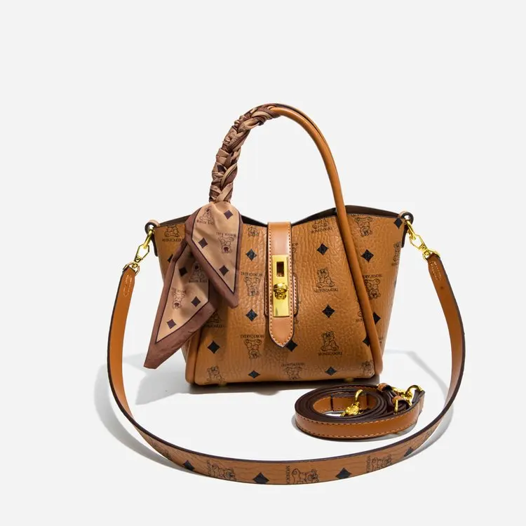 

Женская сумка через плечо из мягкой кожи SS 20264, винтажная стеганая многосторонняя сумка через плечо, большая вместительная сумка для повседневных свиданий