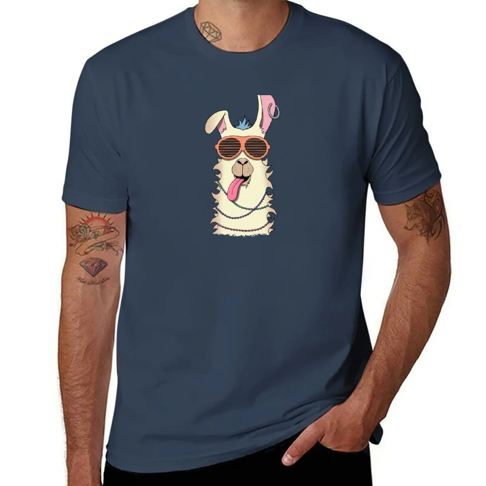 

Party Llama! T-Shirt t shirt man designer t shirt for man 100 percent cotton T-Shirt