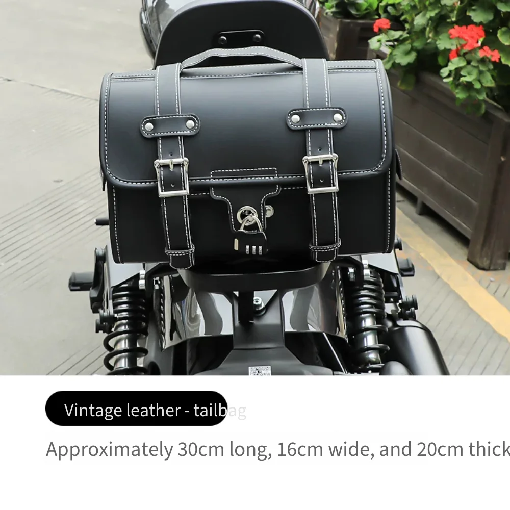 Fit Honda CBF190TR Motorcycle Soft Side Bag Waterproof Wear-resistant Quick Release Saddlebag Mod Parts