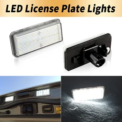2Pcs No Error Canbus Car LED Number License Plate Light for Toyota Land Cruiser 100 200 Prado 120 Reiz 4D Mark X Accessories
