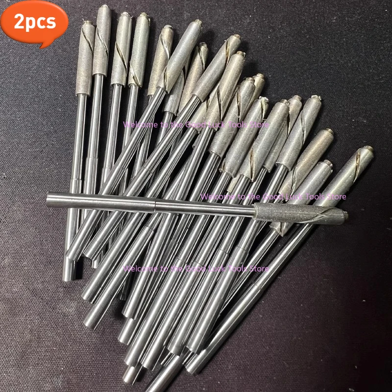

2pcs 2.3-2.8mm Adjustable Diamond Reamer Polishing Griding Honing Chambering For Inner Bore Processing
