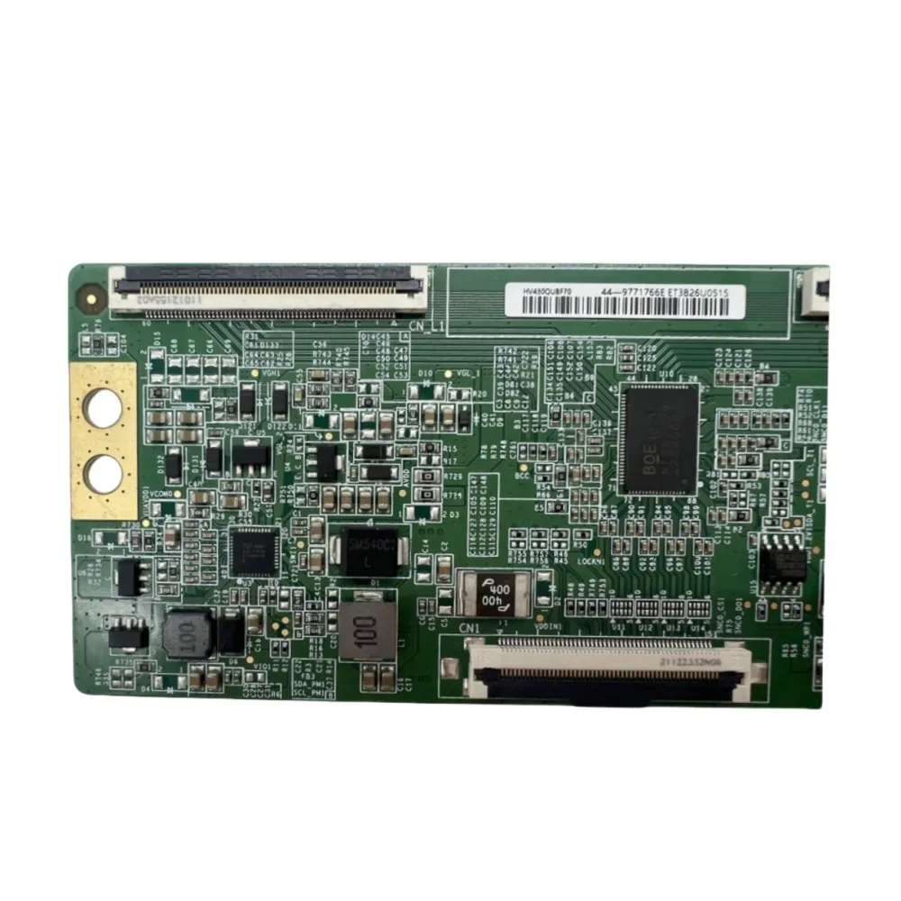 New TV Tcon Board HV430QUB-F70 47-6021476 For LCD TV Screen Repairing Soft Socket
