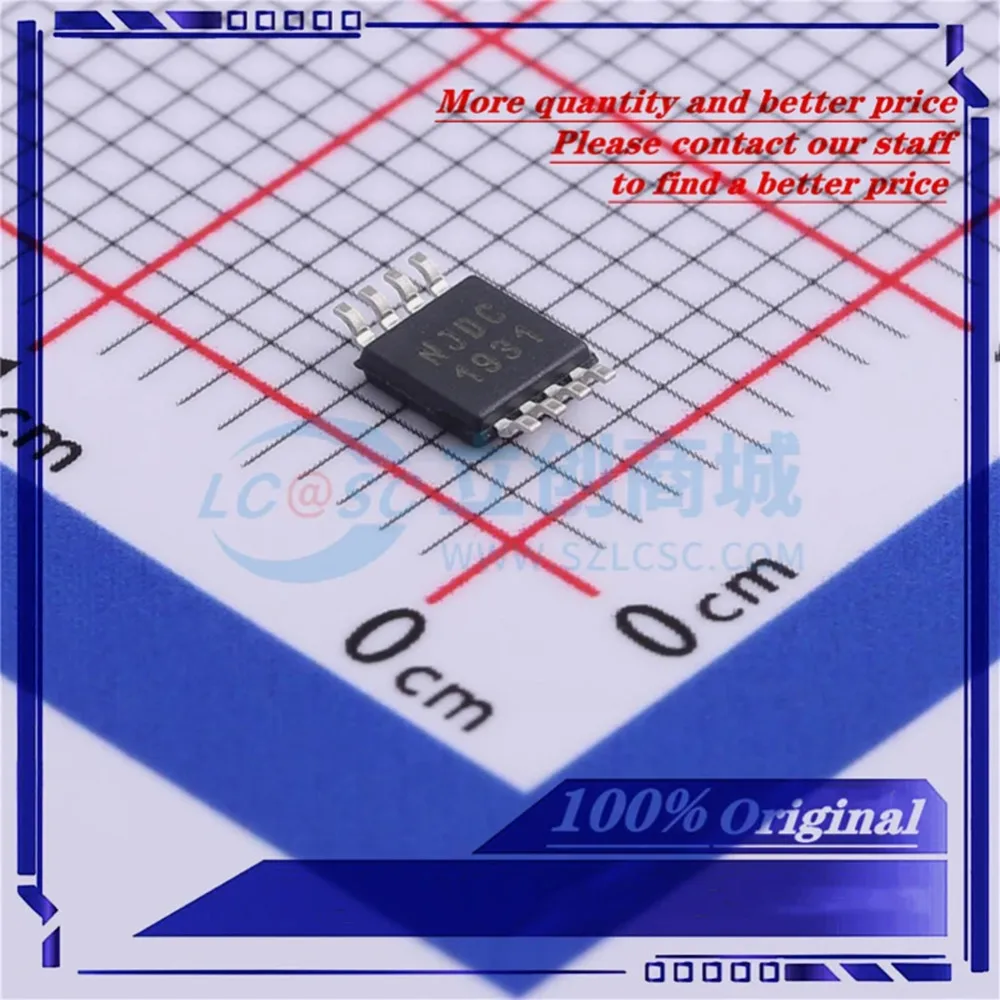 New original MAX1675EUA+T MAX1675  MSOP8 Screen printing of switch regulator chip 1675EUA Electronic Component
