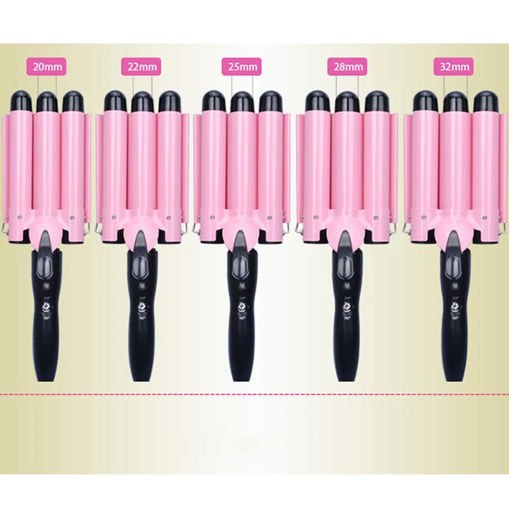 

1PC Professional Hair Curler ABS Shell PTC Ceramic Fast Heating Anti Handle Home Salon Use Household Curling Iron