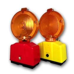 LED Barricade Safety Warning Light Rechargeable Road Traffic Accident Emergency