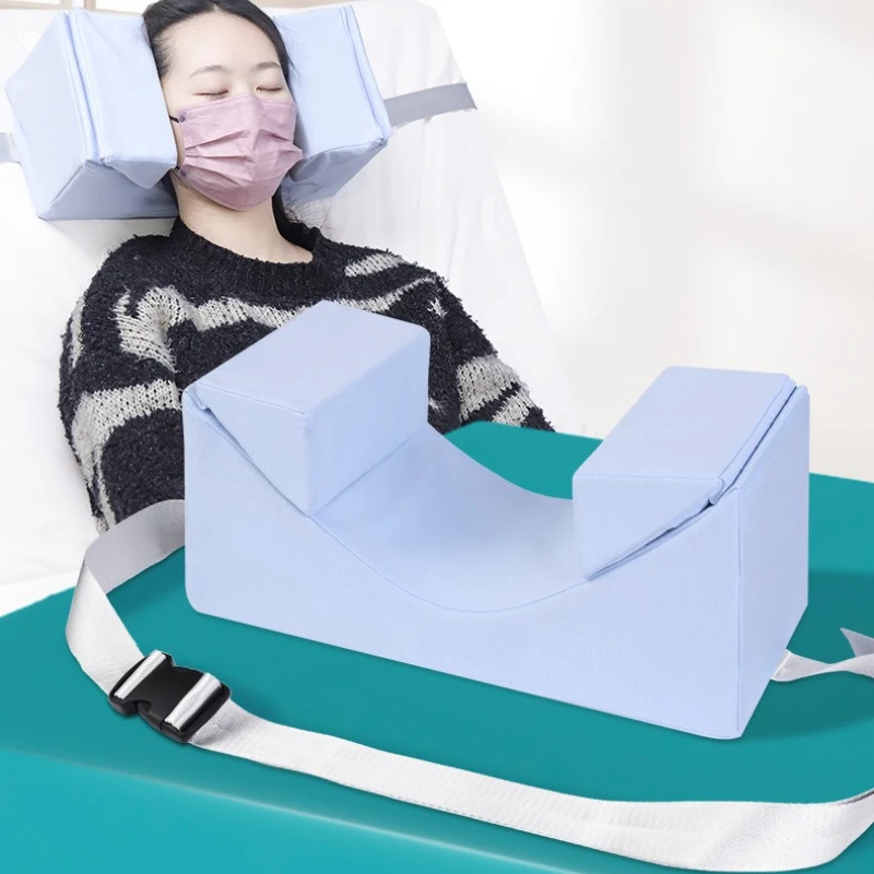 ‌Anti-Side Head Pillow for Patients,Wheelcare Cervical Support Cushion,Adjustable Nursing Pillow,Orthopedic Foam Pad‌
