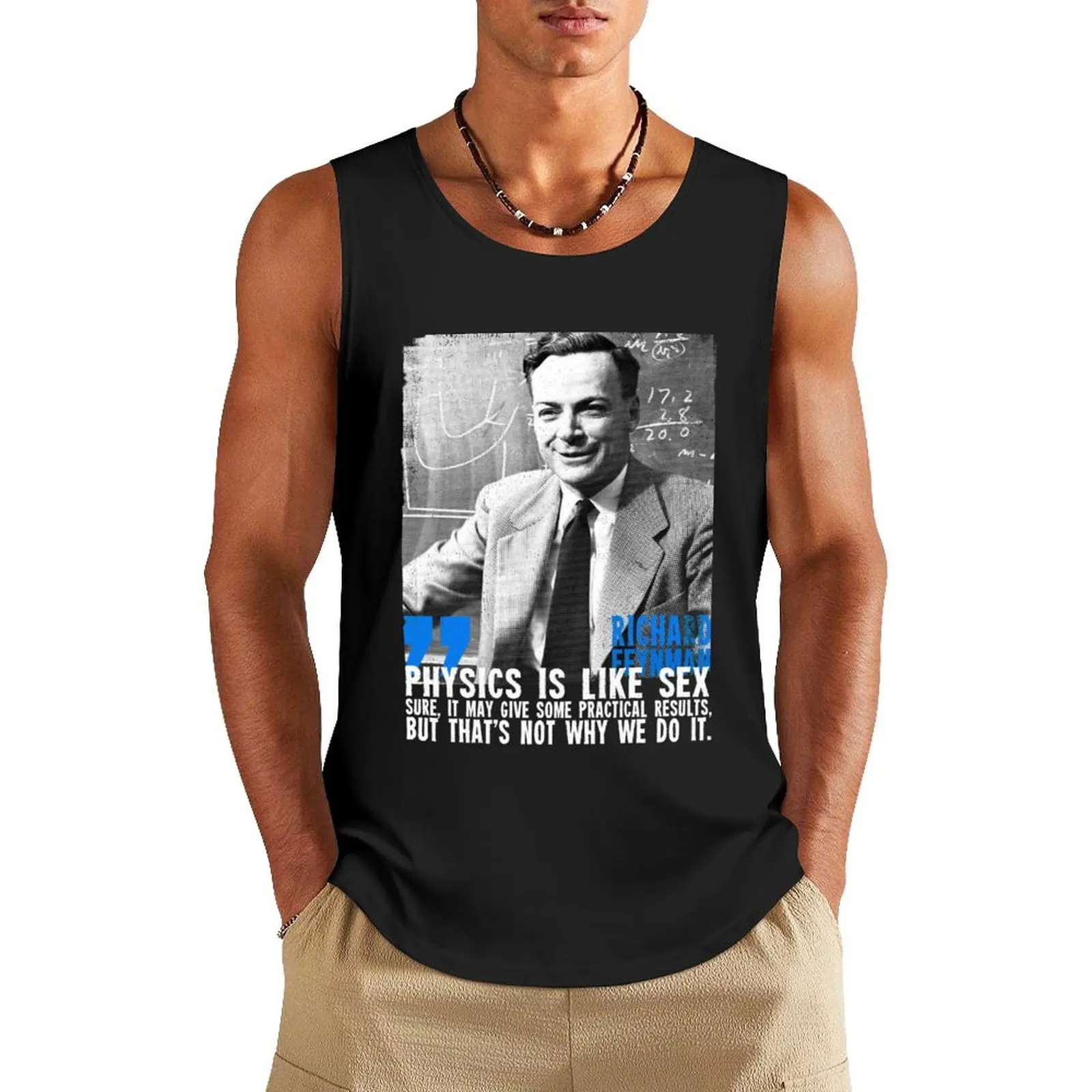 Физика похожа на s **: Конечно, это может давать практические результаты, но это не потому, что мы это делаем. Майка с Ричард фейнманом