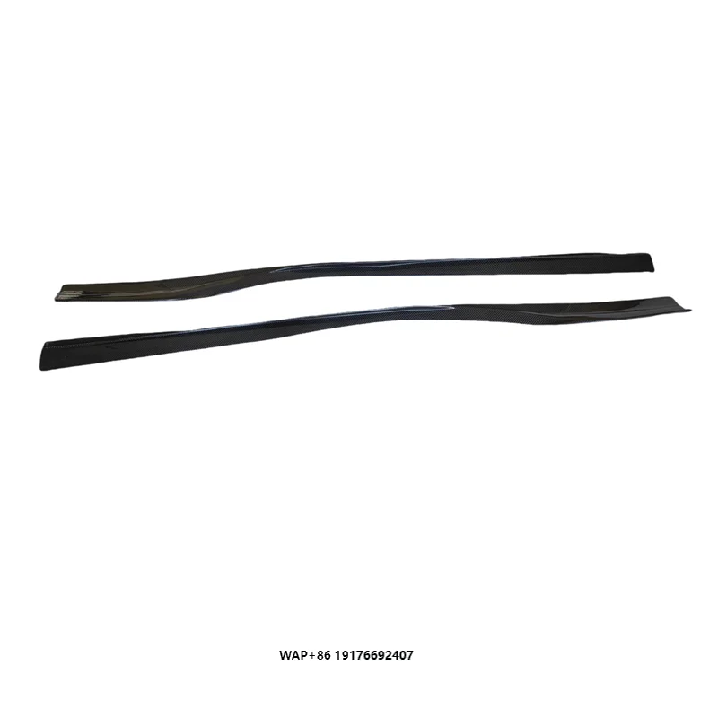 

F8 Carbon Fiber Body Kit Side Skirts Door Extension Lip Spoiler forFerrari F8 Tributo Spider