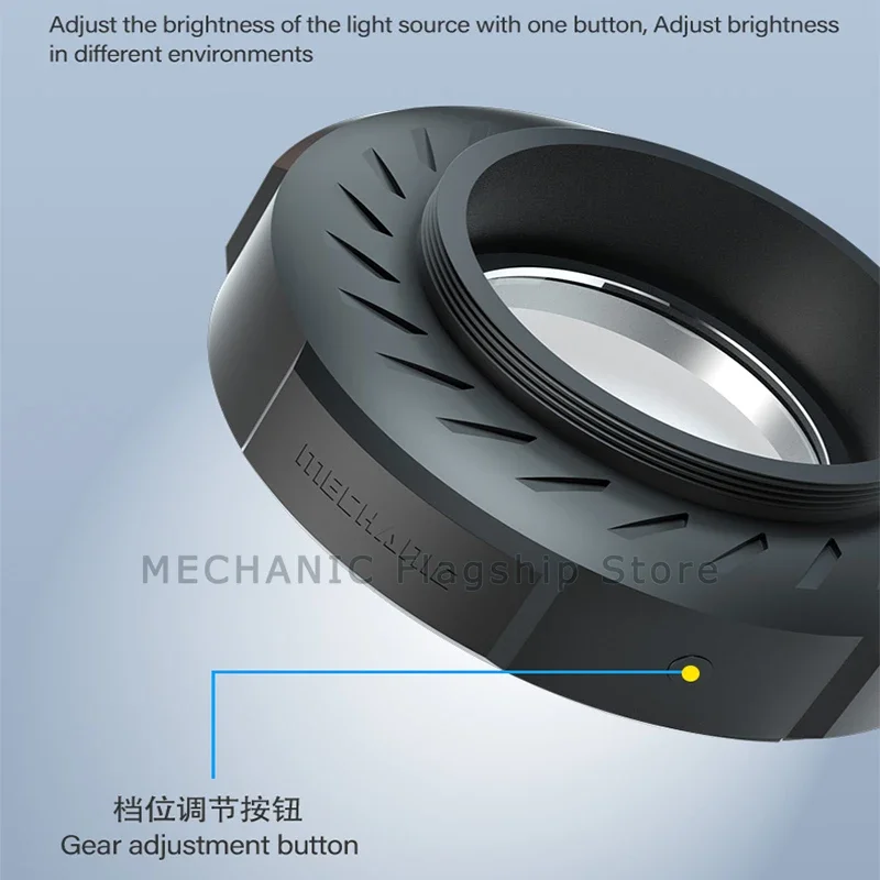 Microscope Ring Lamp MECHANIC LS3 Ring Lamp 7W Light Source LED Tri-color Multi-level Brightness Adjustment Eye Protection Lamp