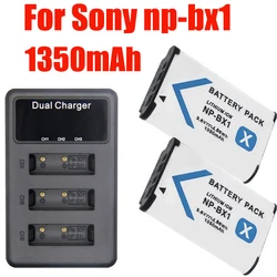 Nowy dla sony NP BX1 NP-BX1 akumulator z ładowarką dla Sony DSC-RX100 X3000 IV HX300 WX300 HDR-AS15 X3000R MV1 AS30V HDR-AS300