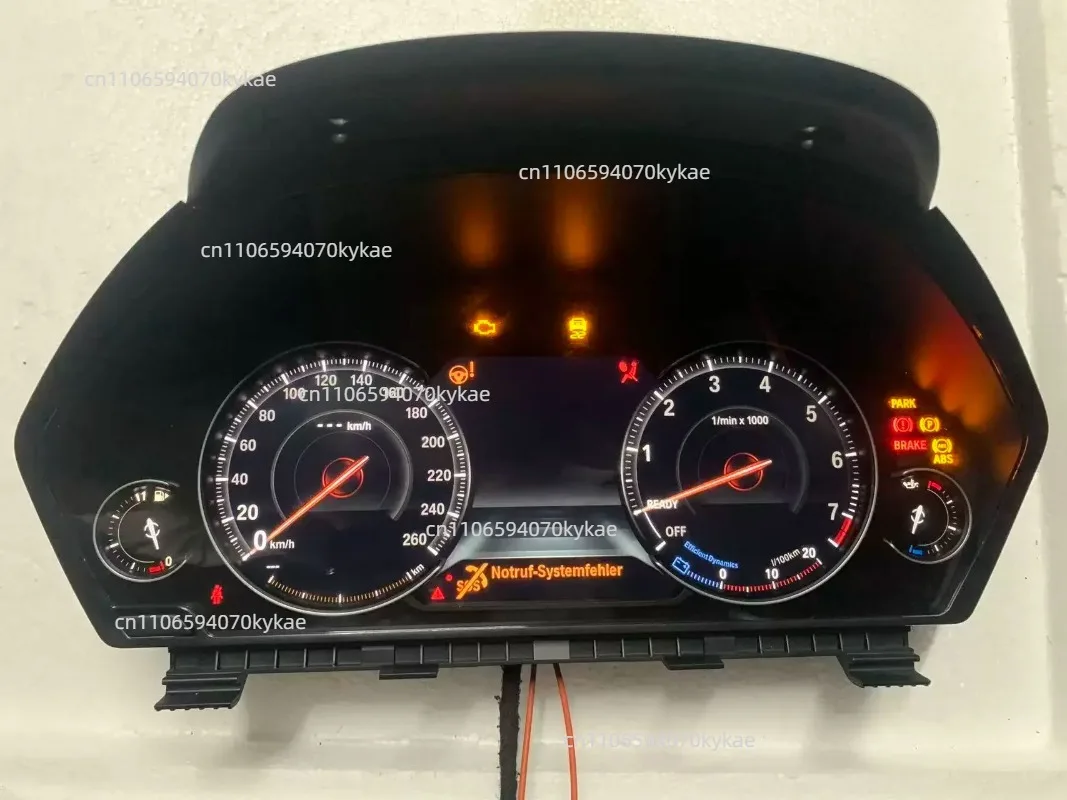 6WB Digital Instrument Cluster, Replacement Dashboard Panel Compatible with F10 F30 F01 F02 F12 F80 X3 X4 X5 X6