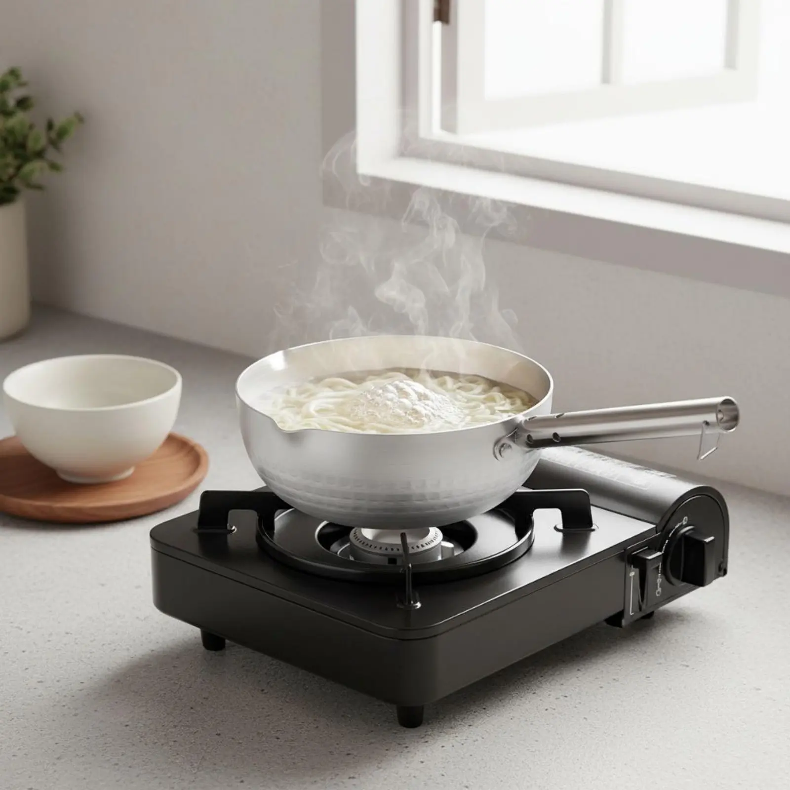 Yukihira Pan Versatile Yukihira Pot Ramen Pasta Pot Lightweight Japanese Design Saucepan Long-Lasting for Parents view 5