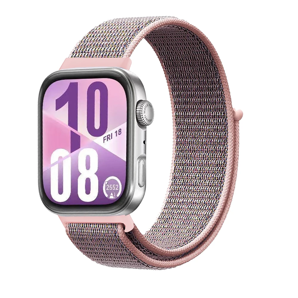 Nylon Loop Bracelet for Huawei Watch Fit 4/4 Pro Strap Smart Watch bracelet Correa for Huawei Watch Fit 3/Fit 4 Breathable Band