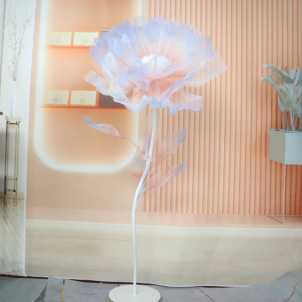 

Handmade 3D Peony Flower for Wedding, DIY Simulation Screen, Stage Background Decoration, Shopping Mall Window Decoration