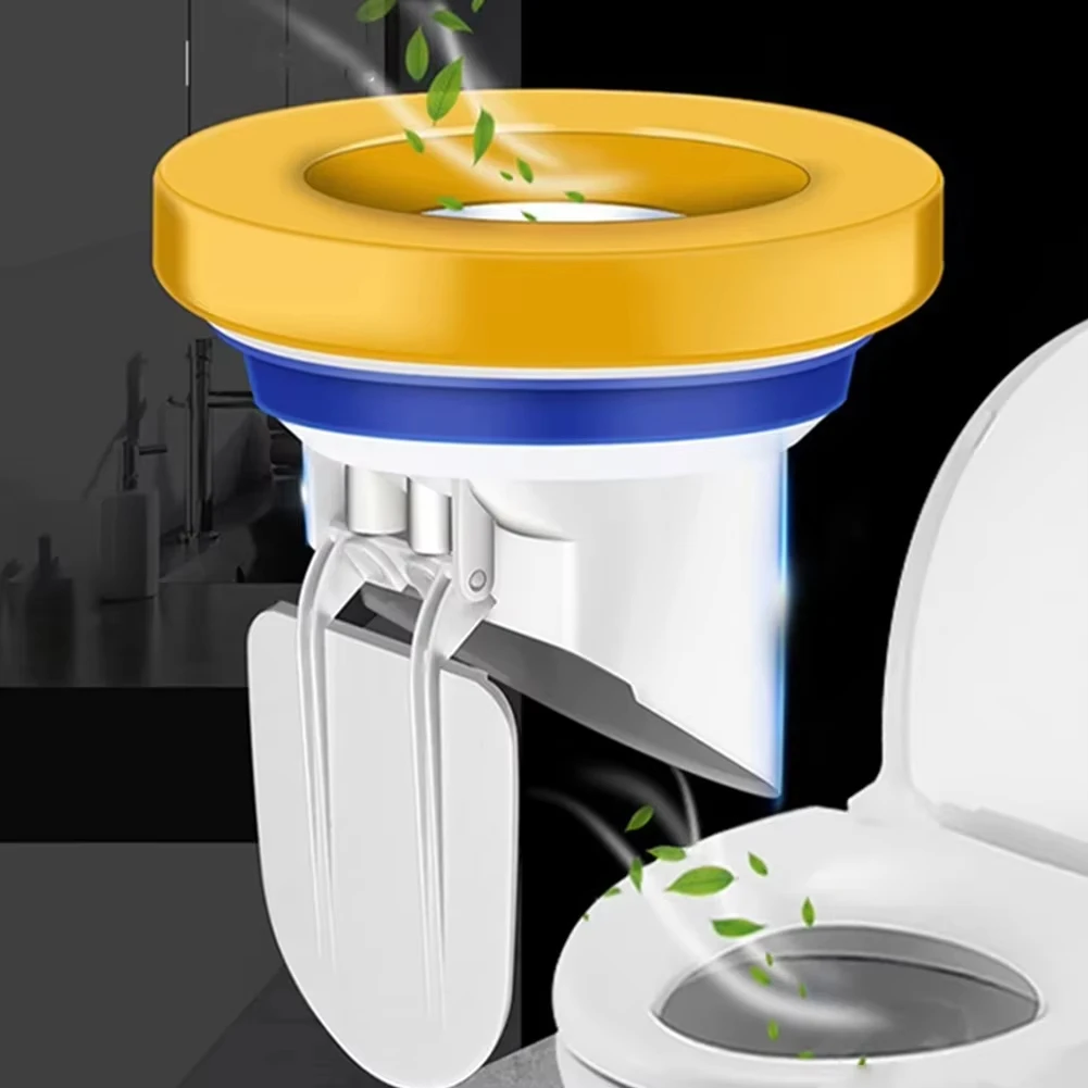 Automatic Closing Toilet Flange Seal Ring Anti-Odour Plug Check Valve Floor Drain Seal Ring Universal Anti-Odour Fittings