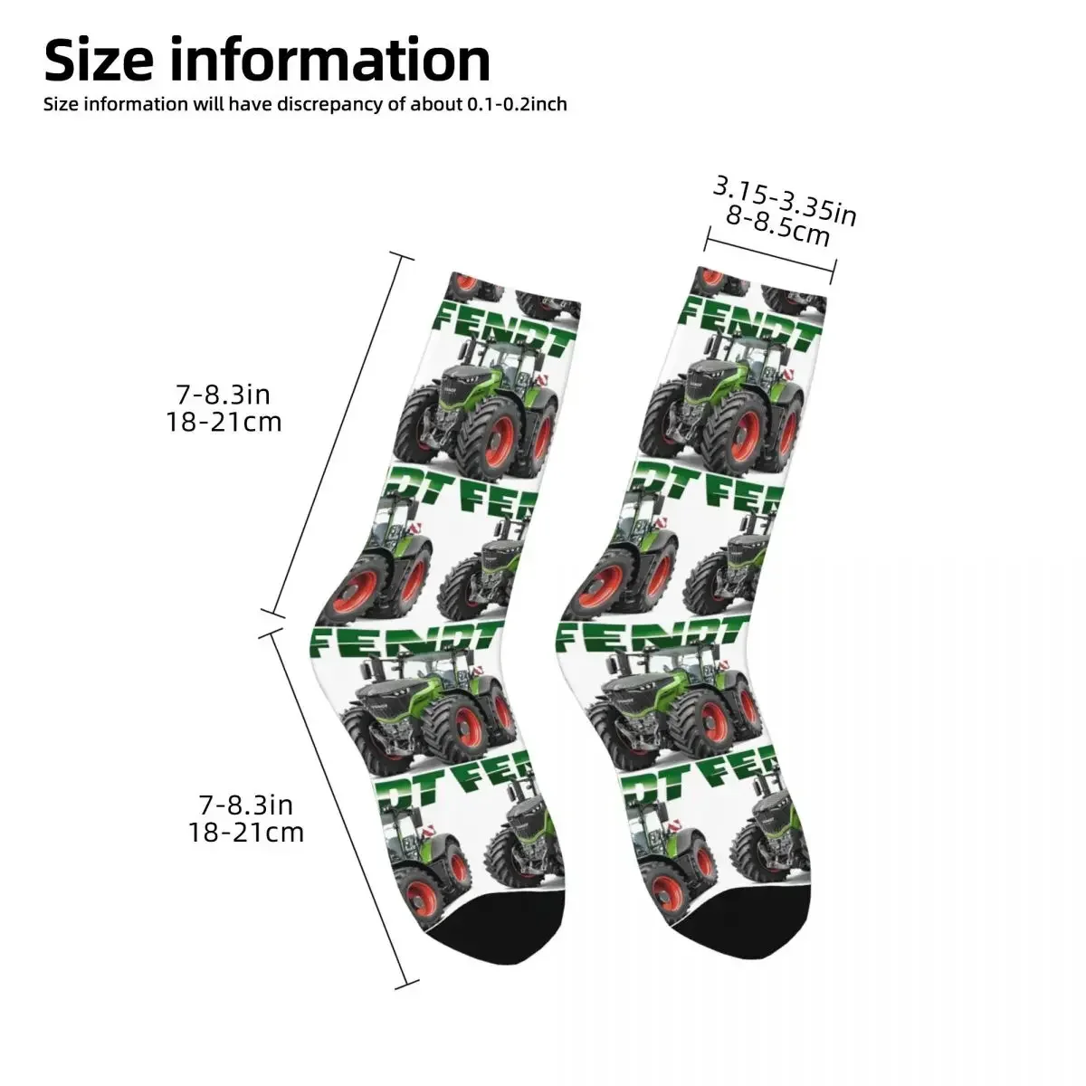 Fendt German Tractors Socks Harajuku High Quality Stockings All Season Long Socks Accessories for Unisex Gifts