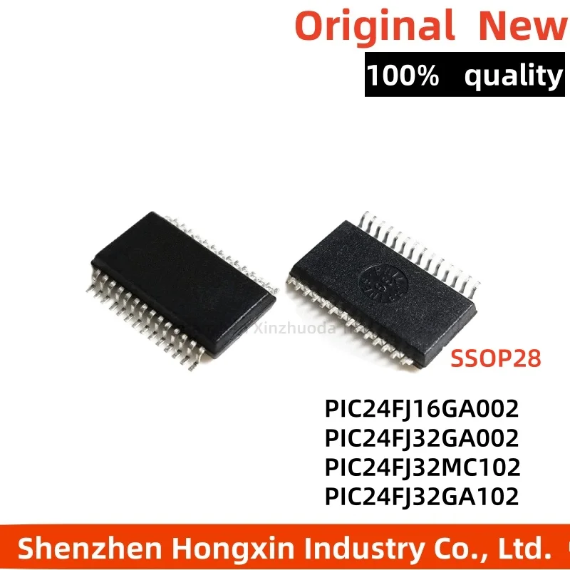 1 piece PIC24FJ16GA002-I/SS 32GA002 32MC102 32GA102 E/SS T SMT SSOP28 16 bit microcontroller
