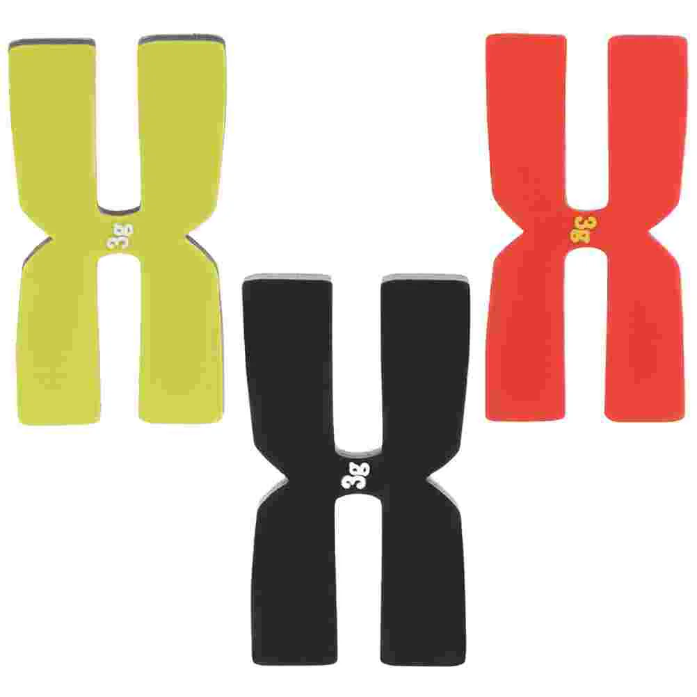 

3 Pcs Racket Weight Balance Badminton Accessories Strips 3g Silicone Tape H Shape Training Tools Accessories Equipment