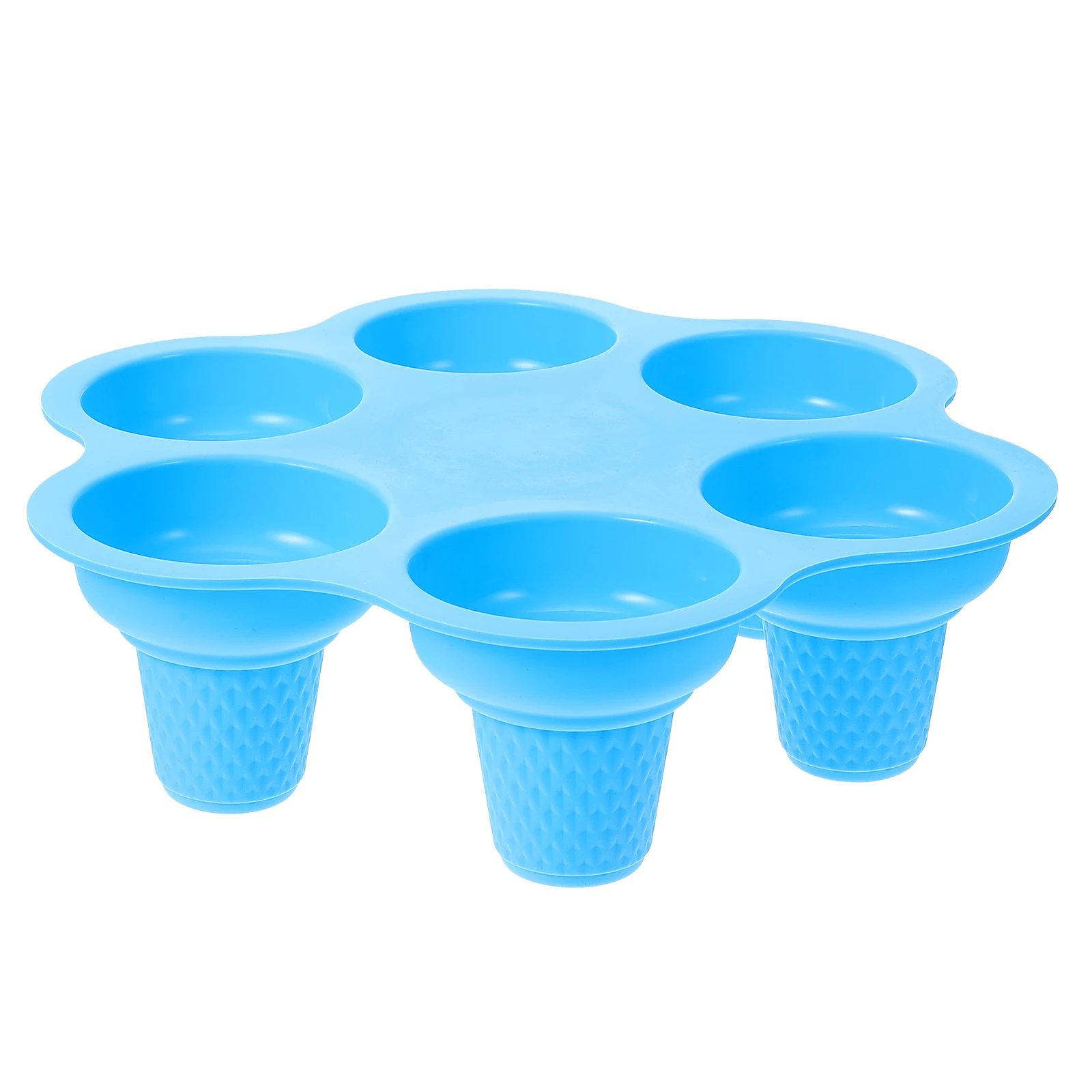 

Ice Cream Mold Silicone DIY Manual Kitchen Tool Popsicle Maker Tray Square Cube Cone Baking Molds Freezer