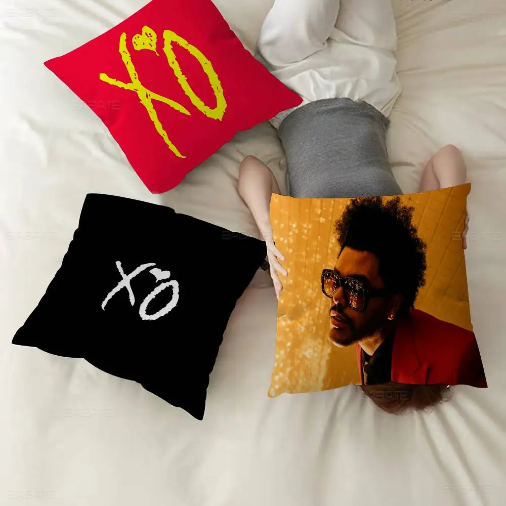 

Rapper The Weeknd XO Personalized picture text home decorative pillows Household Gifts 45x45cm